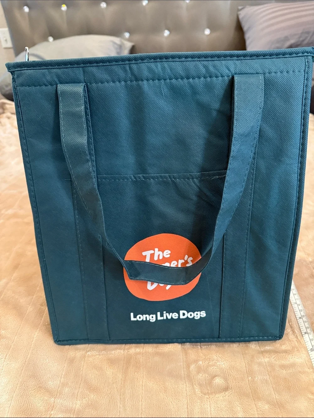 BRAND NEW. Insulated Green Dog Treat Tote - Long Live Dogs. The Farmer’s Dog.